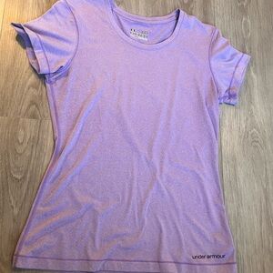 Under Armour HeatGear Fitted Short Sleeve Tee – Women’s LG